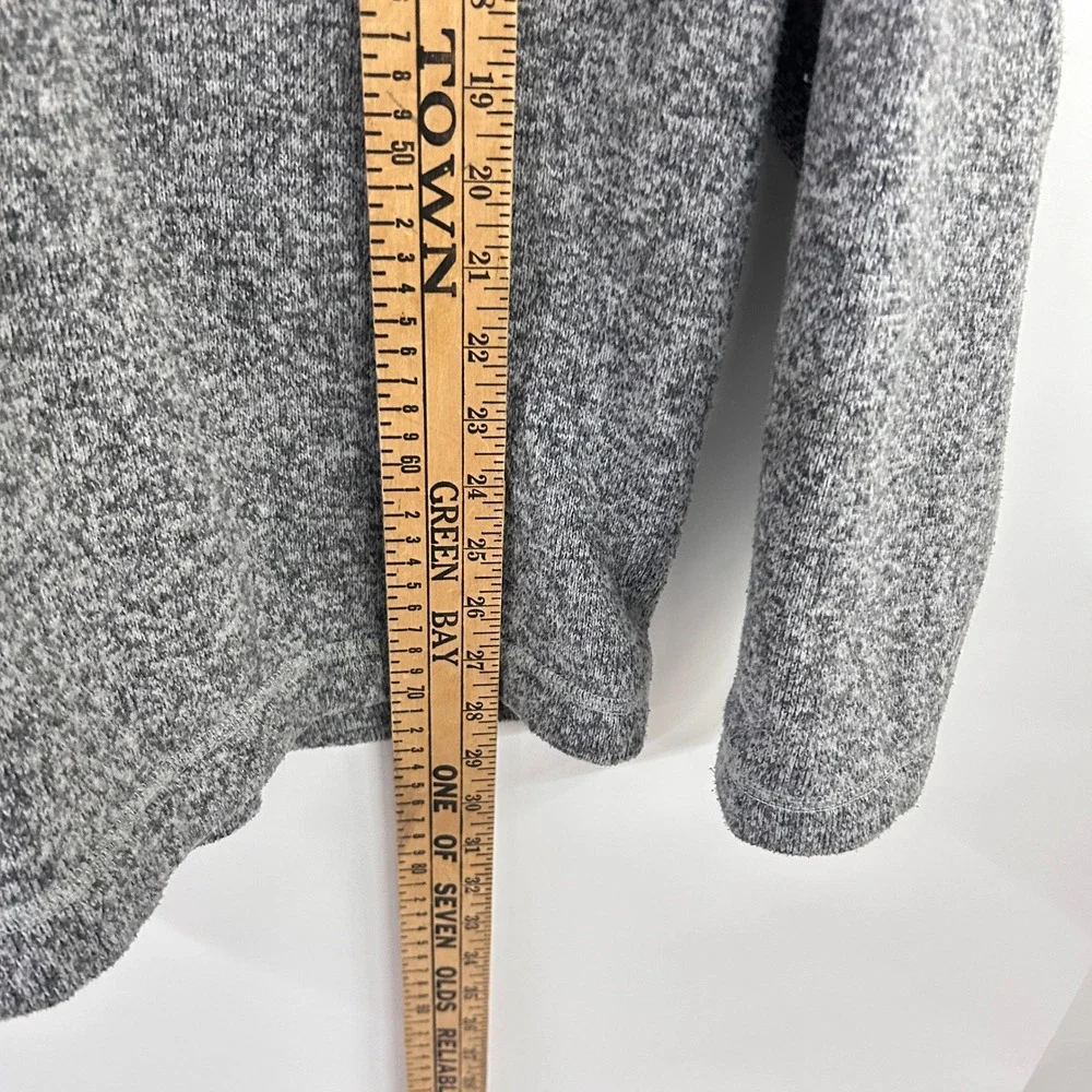 The North Face Gordon Lyons Quarter Zip Fleece Pullover XL Grey Gorpcore Outdoor